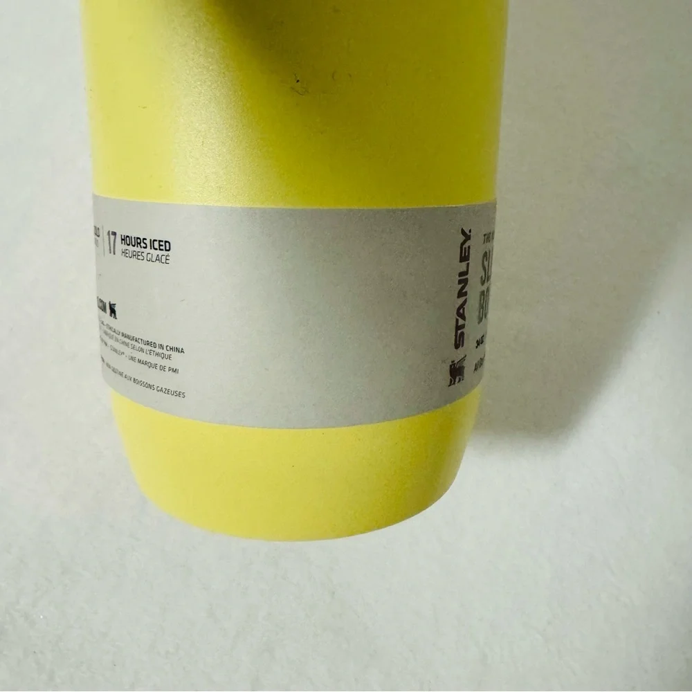 Stanley All Day Slim Bottle 34oz Twist on Lid Travel/Gym Insulated BPA Pomelo - Picture 7 of 9